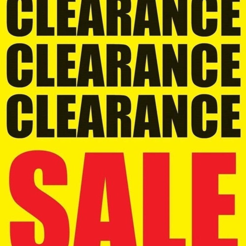 Clearing Out Closet at Rock Bottom Prices